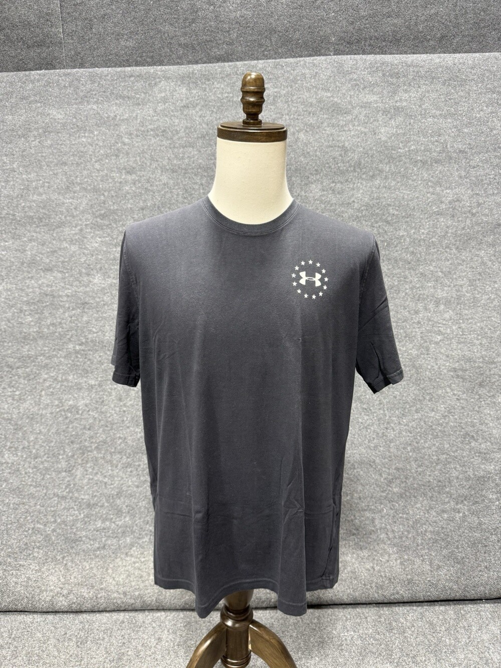 Under Armour Freedom HeatGear Black Short Sleeve T-Shirt Men’s Large LG